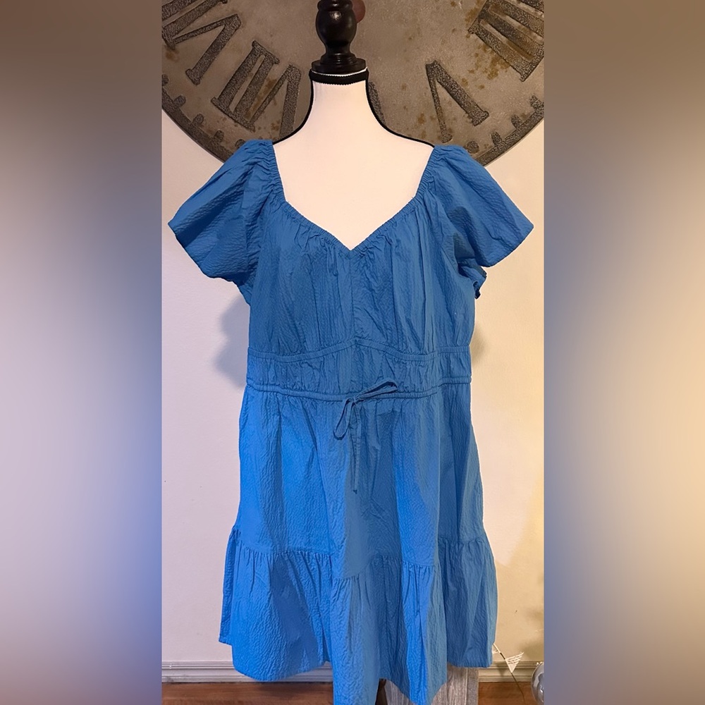 Time and Tru Vibrant Blue Apparel